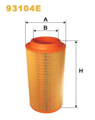 WIX FILTERS 93104e -  Воздушный фильтр